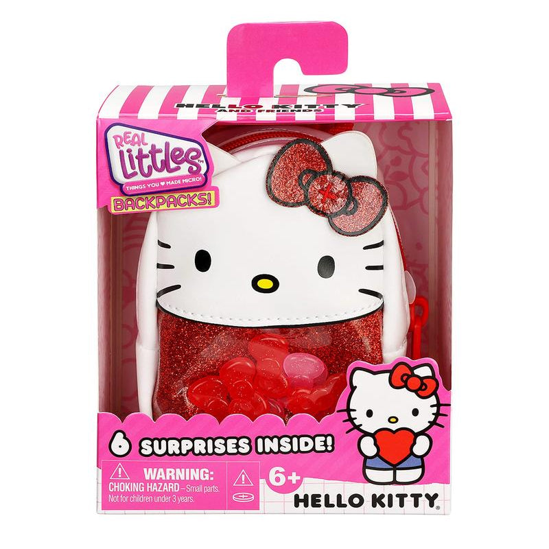 Surtido de mochilas de Hello Kitty y sus amigos de Real Littles