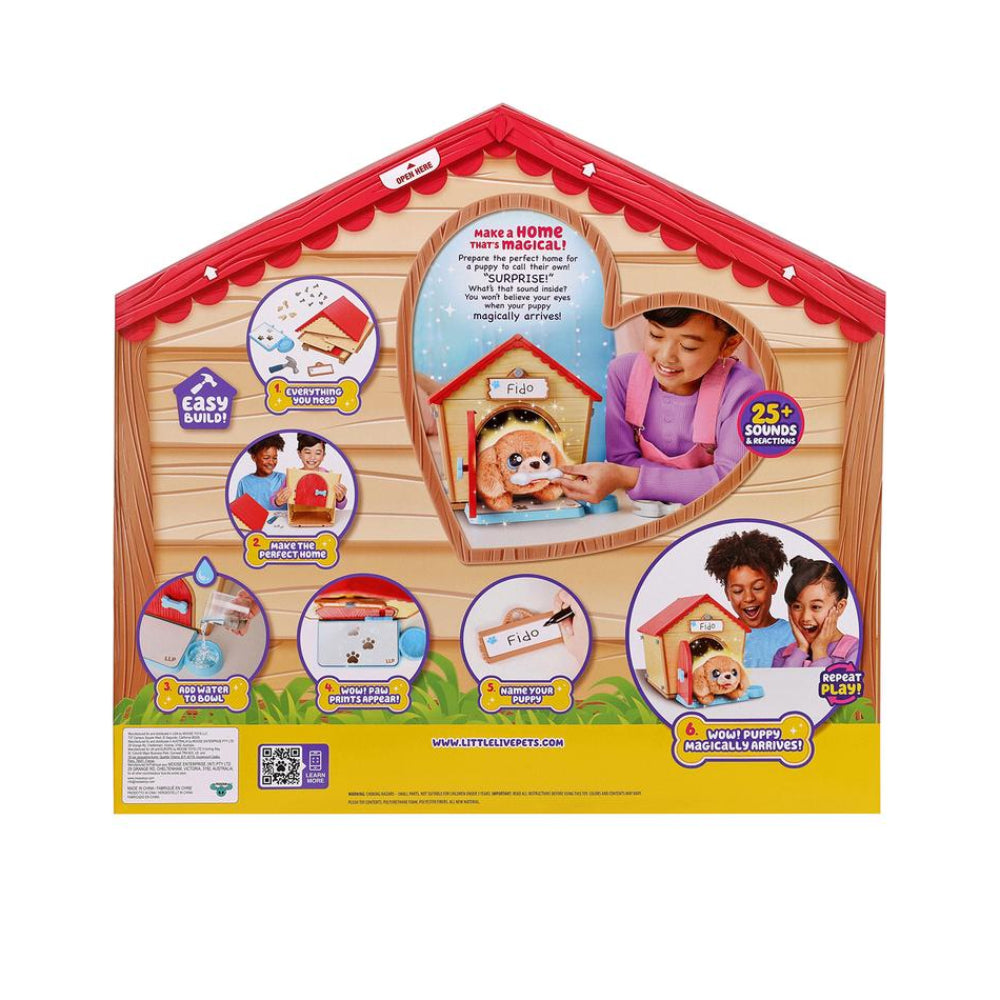 Little Live Pets My Puppy's Home Building Playset