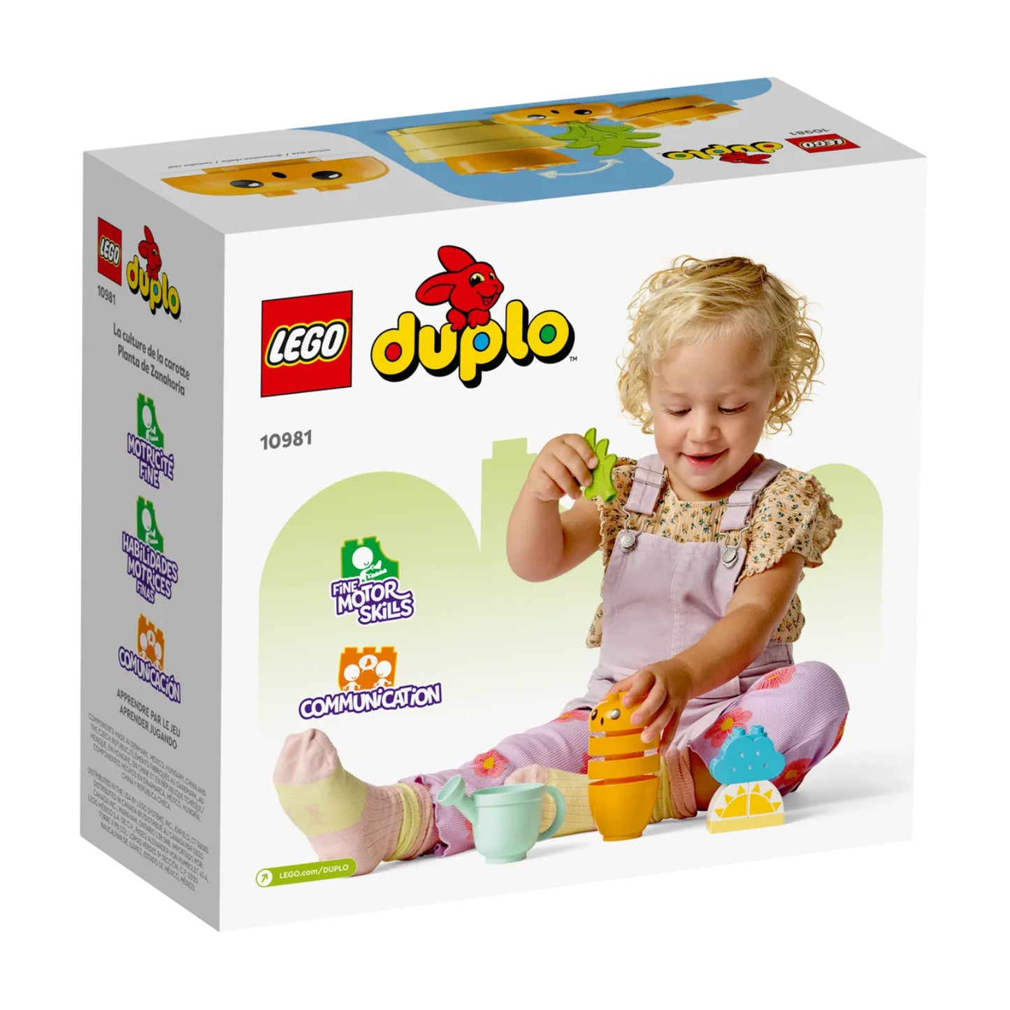 LEGO DUPLO Growing Carrot Building Toy Set (11-Pieces)