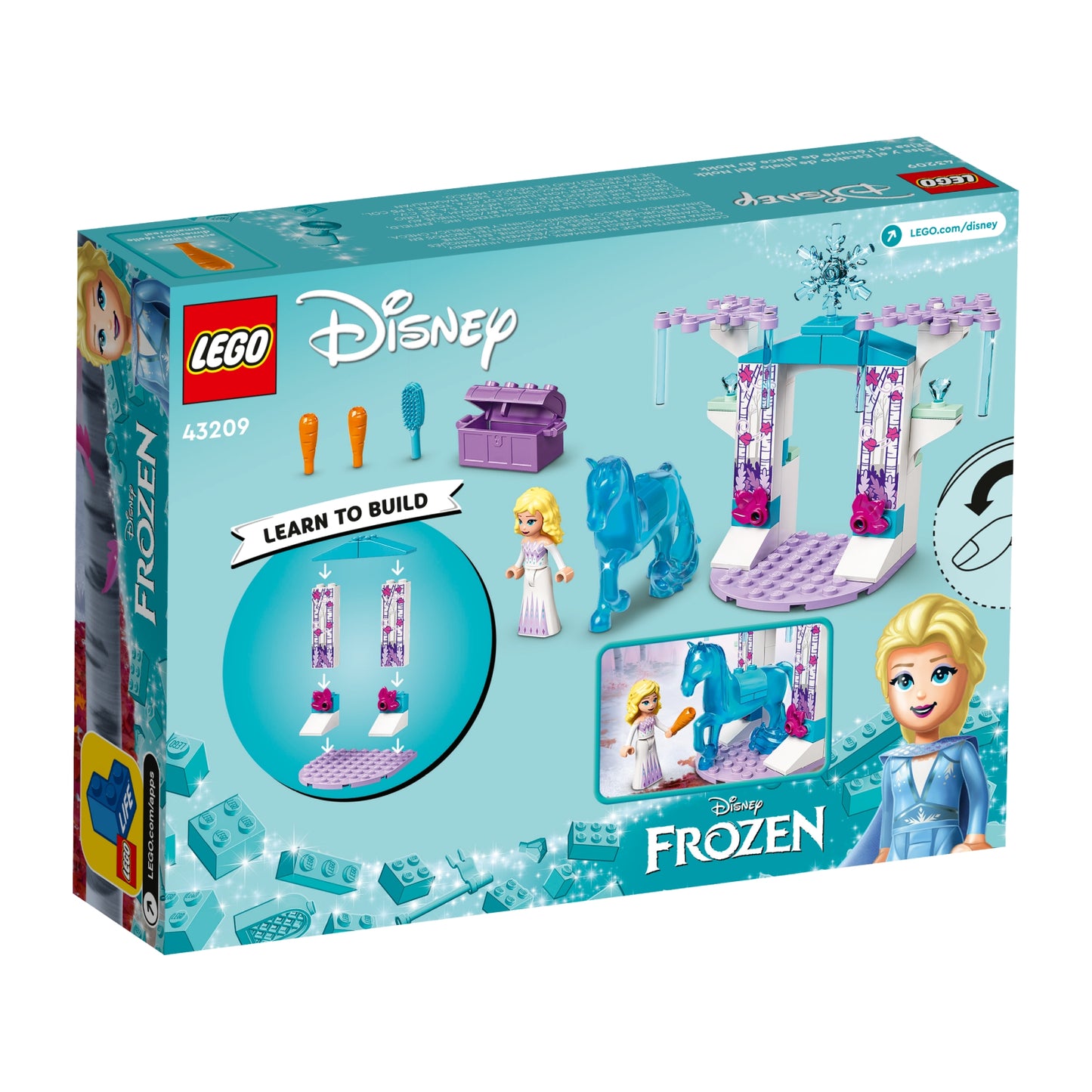 LEGO Disney Frozen Elsa and the Nokk™ Ice Stable Building Toy Set (53-Pieces)