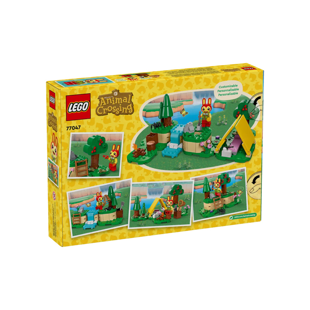 LEGO Animal Crossing Bunnie's Outdoor Activity Building Toy Set (164 Pieces)