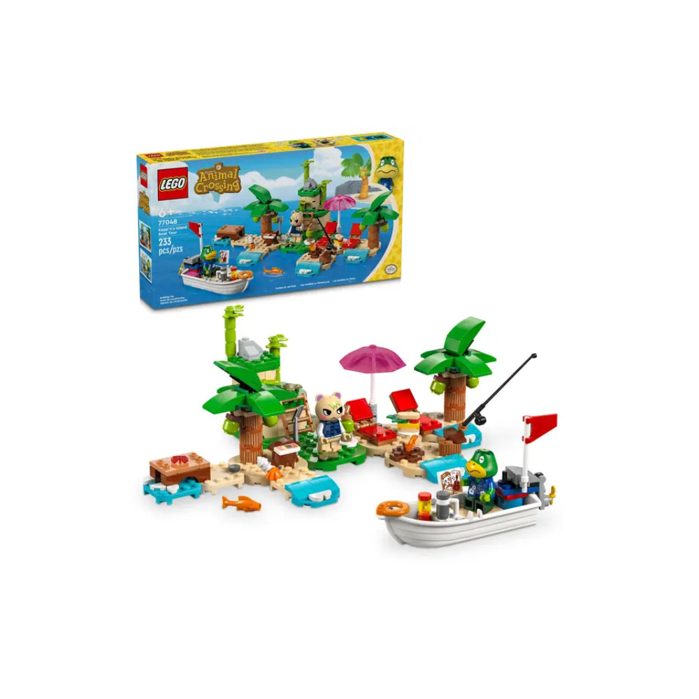 LEGO Animal Crossing Kapp'n's Island Boat Tour Building Toy Set (233-Pieces)