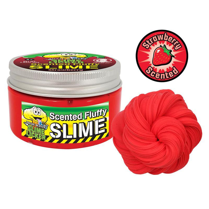 Toxic Waste Slime Licker Scented Fluffy Slime Jar - Assortment