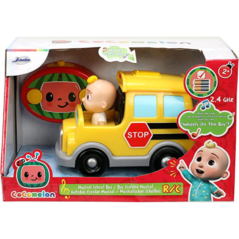 Jada Toys 7:5 Scale Cocomelon School Bus Remote Control Car