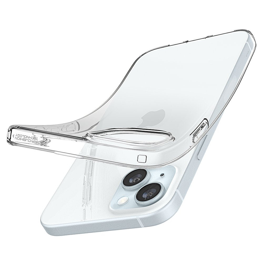 Funda Crystal Flex de Spigen para Apple iPhone 15 Plus - Transparente