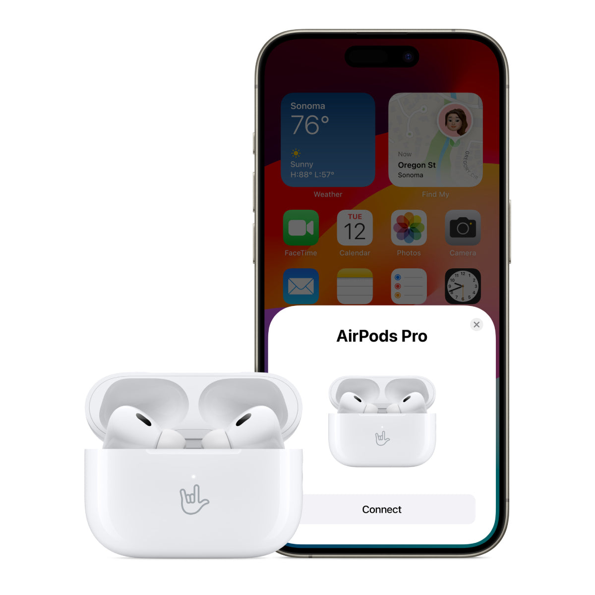 Auriculares inalámbricos con cancelación de ruido Apple AirPods Pro (segunda generación) con estuche MagSafe (USB-C) - Blanco