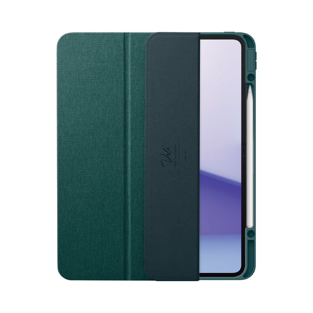 Funda Spigen Urban Fit para iPad Pro M4 de 13" de Apple - Verde medianoche