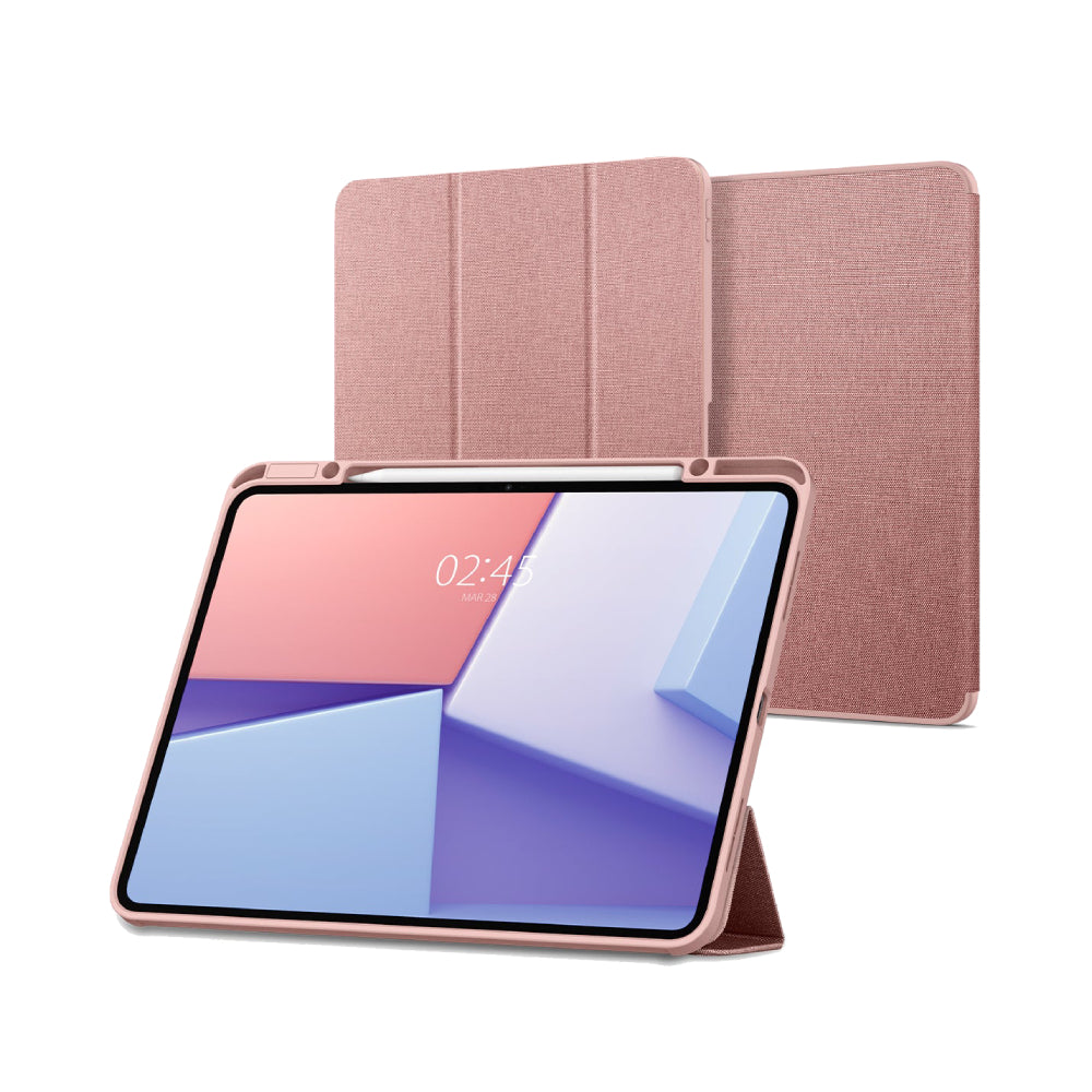 Funda Spigen Urban Fit para iPad Pro M4 de 13" de Apple - Oro rosa