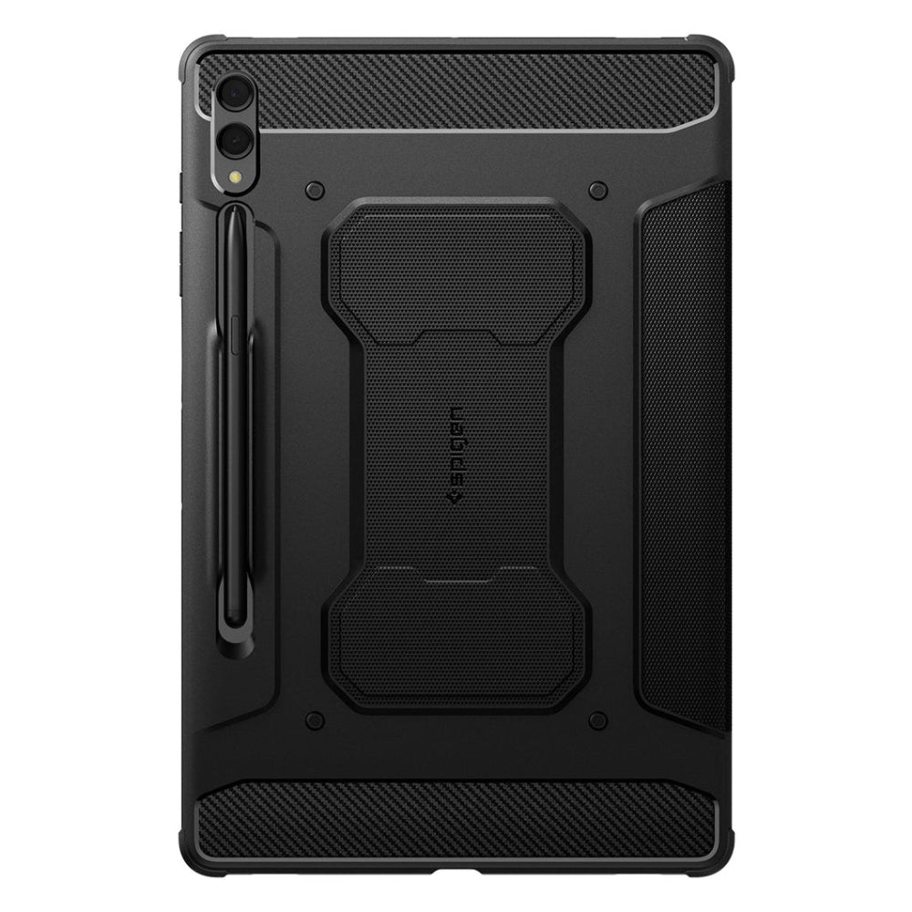 Funda Spigen Rugged Armor Pro para Galaxy Tab S9 Plus - Negro