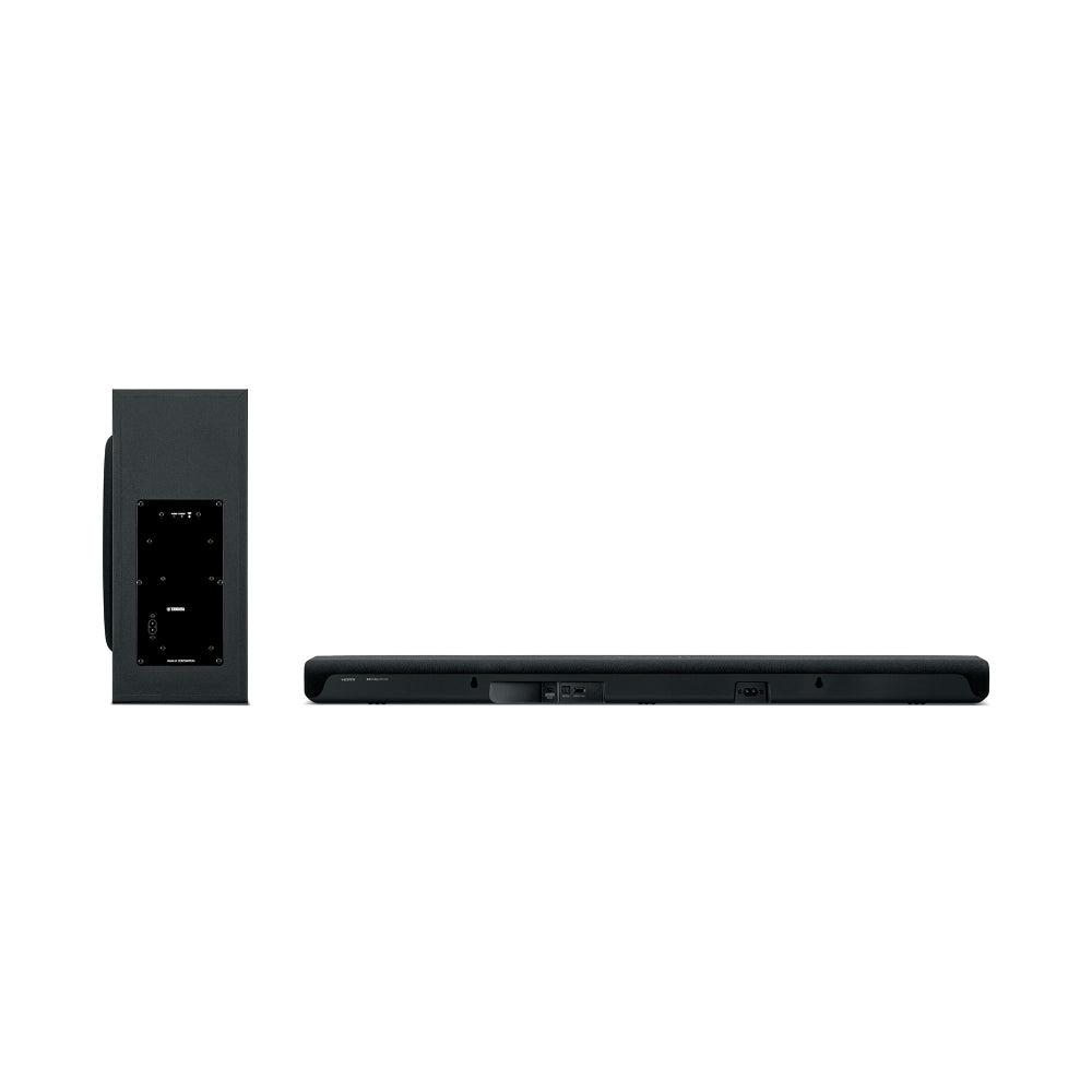 Barra de sonido Yamaha SR-B40A Dolby Atmos con subwoofer inalámbrico, color negro