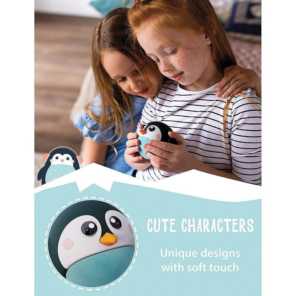 Planet Buddies Pepper the Penguin Wireless Bluetooth Speaker - Black