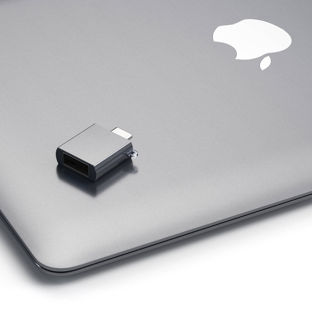 Satechi Aluminum USB-C to USB-A 3.0 Adapter - Space Gray