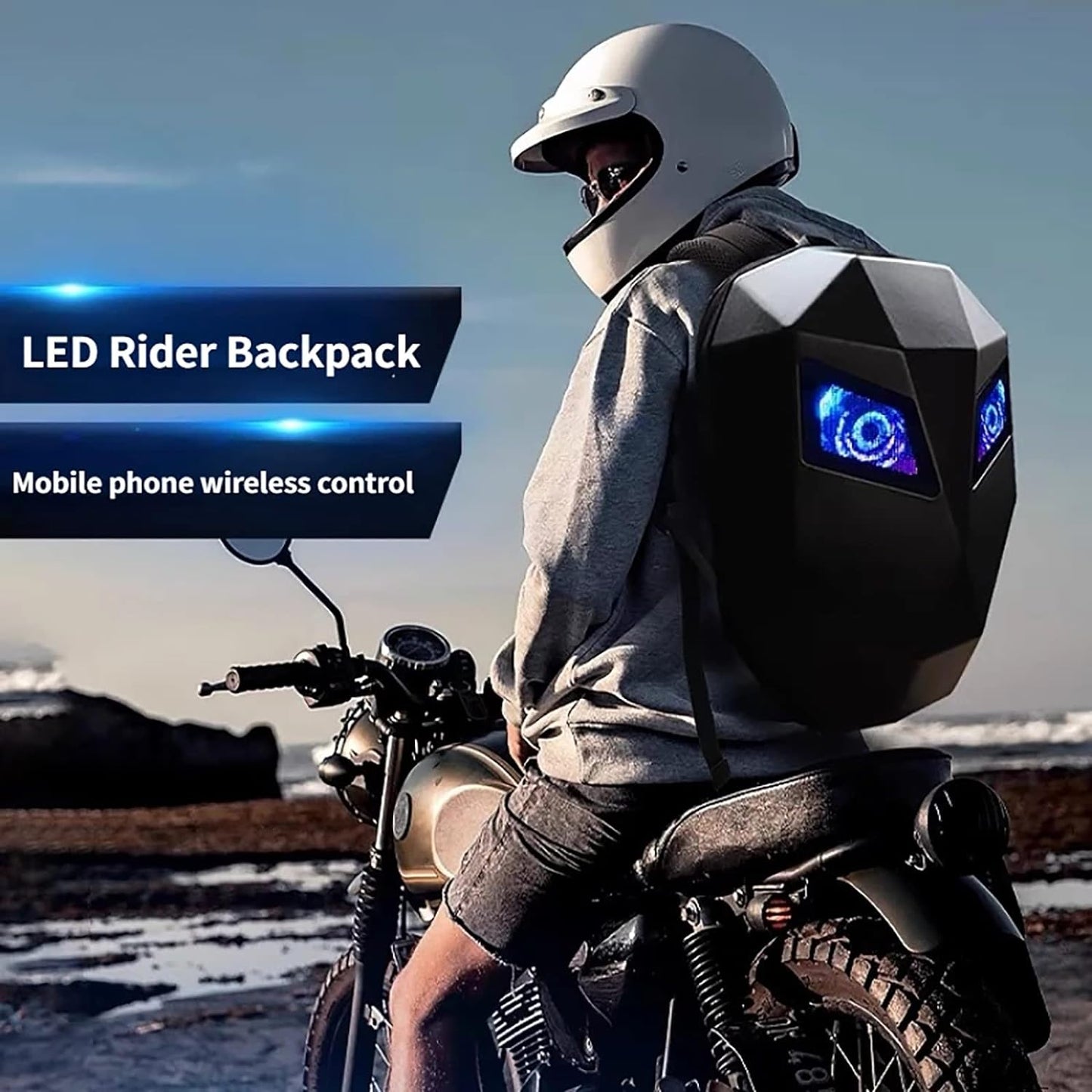 LOY-LED Backpack - Black