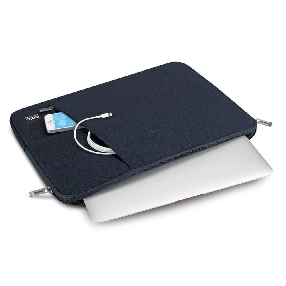 Solo New York Oswald Sleeve for 15.6" Laptops - Navy