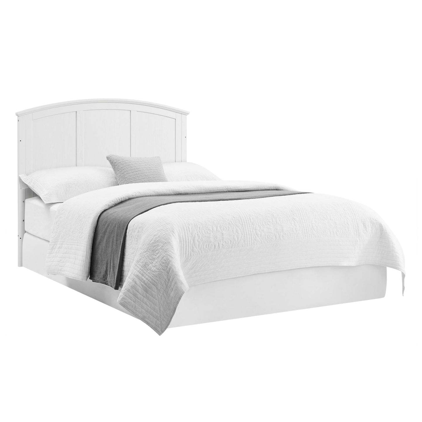 Delta Children Sweet Beginnings Sage Curve Top White 6-in-1 Convertible Wooden Crib