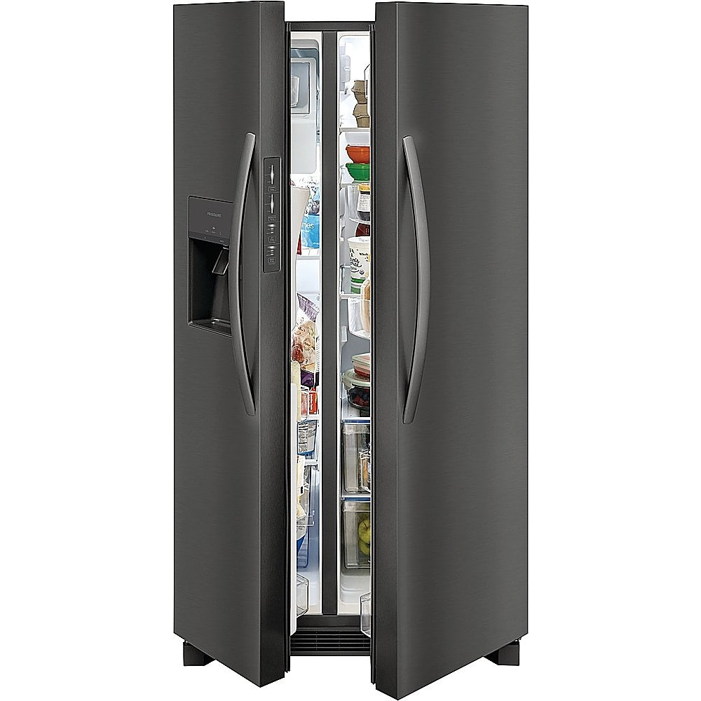 Frigidaire 25.5CF BSS SXS W/Disp Refrigerator