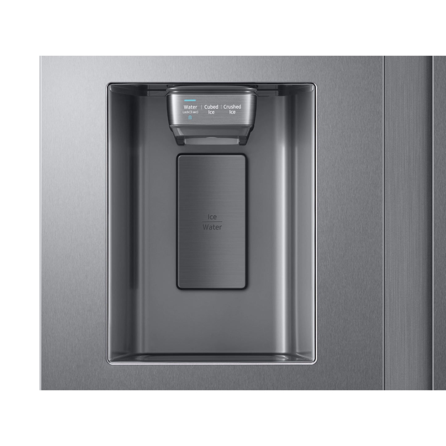 Refrigerador inteligente Samsung RS27T5561SR Family Hub de 26,7 pies cúbicos, de dos puertas, resistente a huellas dactilares, de acero inoxidable 