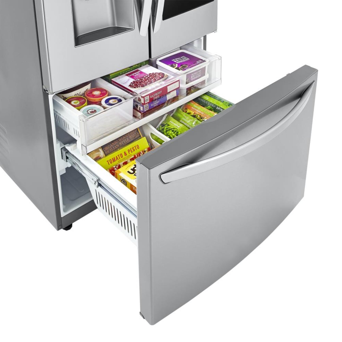 LG 26 CF SS InstaView Door-in-Door Refrigerator - Curacao