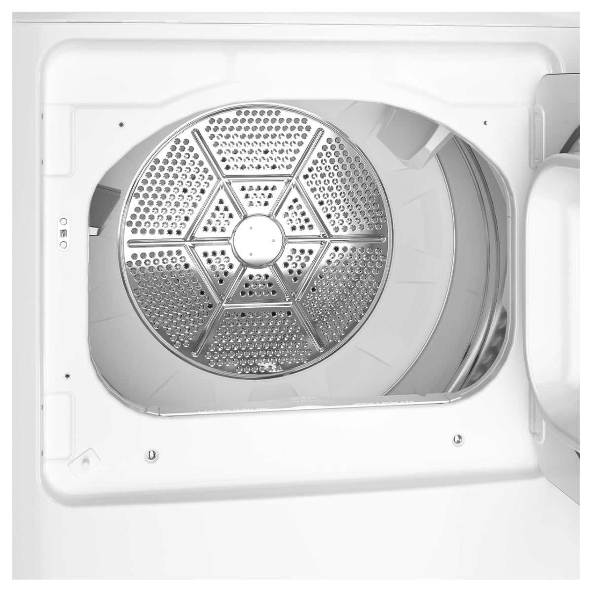 Secadora eléctrica de carga superior GE GTD38EASWWS de 7,2 pies cúbicos con ventilación de hasta 120 pies - Color blanco