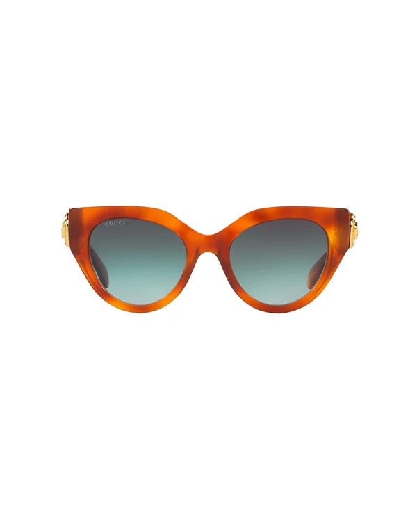 Gucci Cat-eye Frame Sunglasses - Tortoise