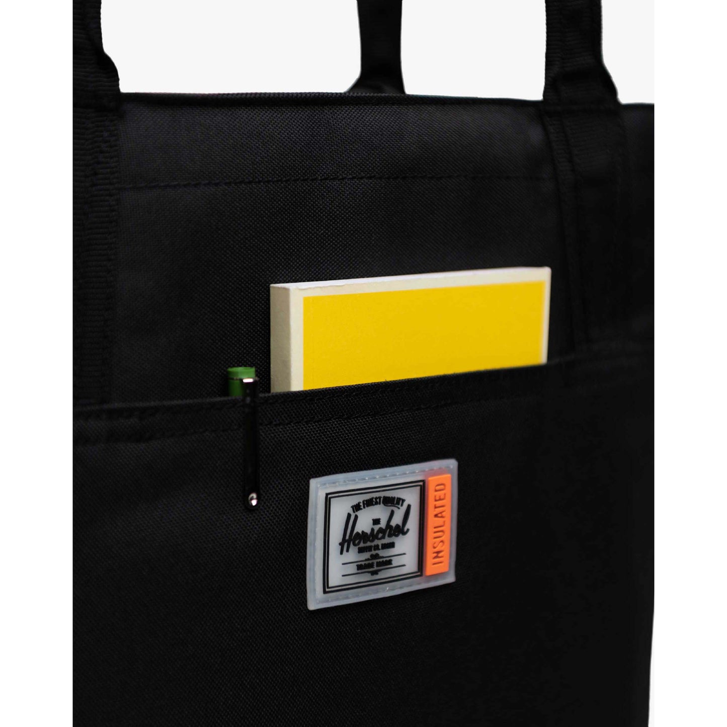 Herschel Alexander Zip 15" Insulated Small Tote - Black