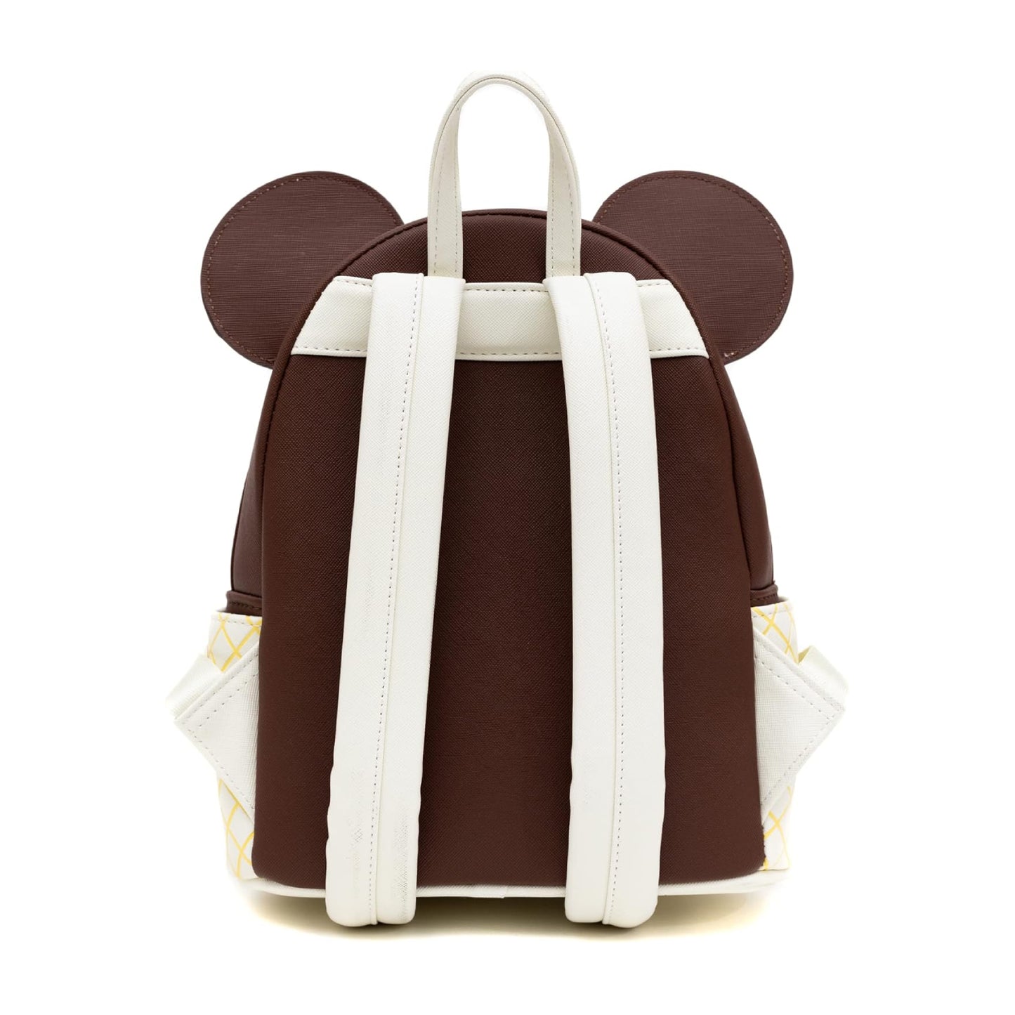 Mochila pequeña con forma de cono de helado de chocolate de Minnie Mouse de Disney de Loungefly