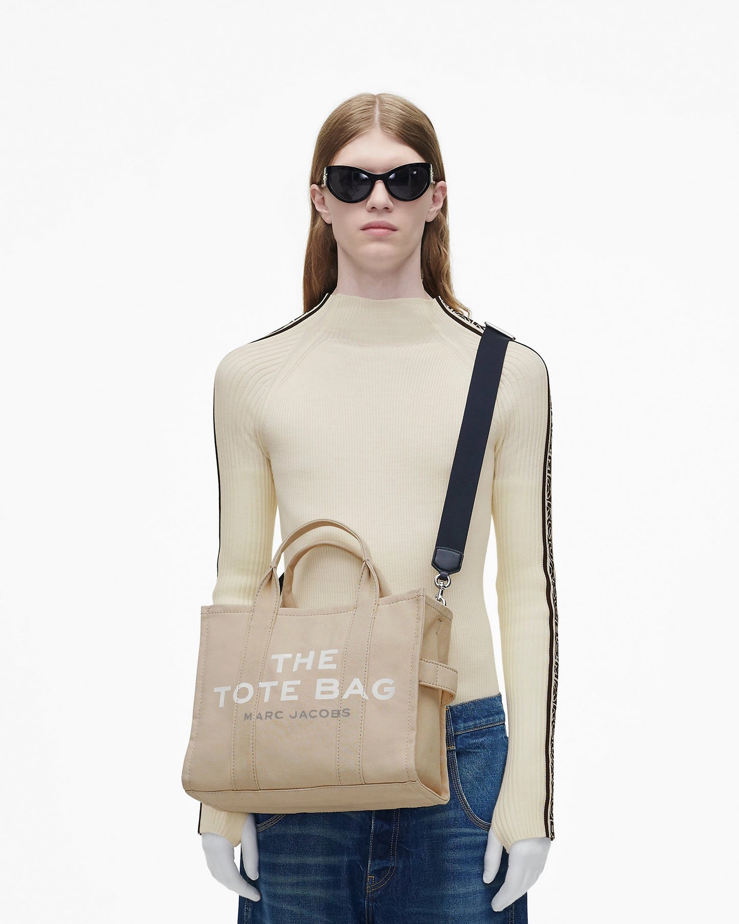 Marc Jacobs The Canvas Medium Tote Bag - Beige