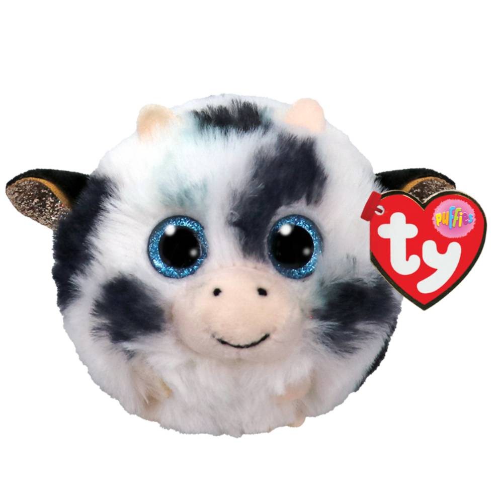 Ty Moophy 4" Spotted Cow Plush Toy - Black/White