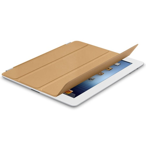 Apple iPad 2/3/4 Smart Leather Cover - Tan