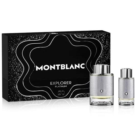 Montblanc Explorer Platinum Eau de Parfum (2 Piece) - Gift Set