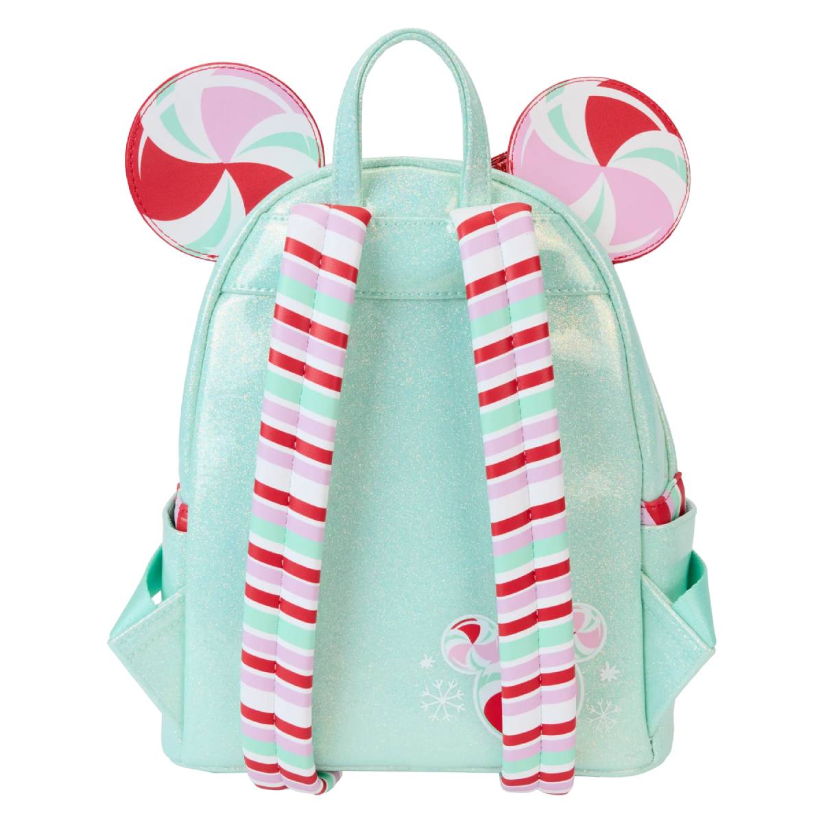 Loungefly Disney Minnie Holiday Ornaments Mini Backpack - Peppermint