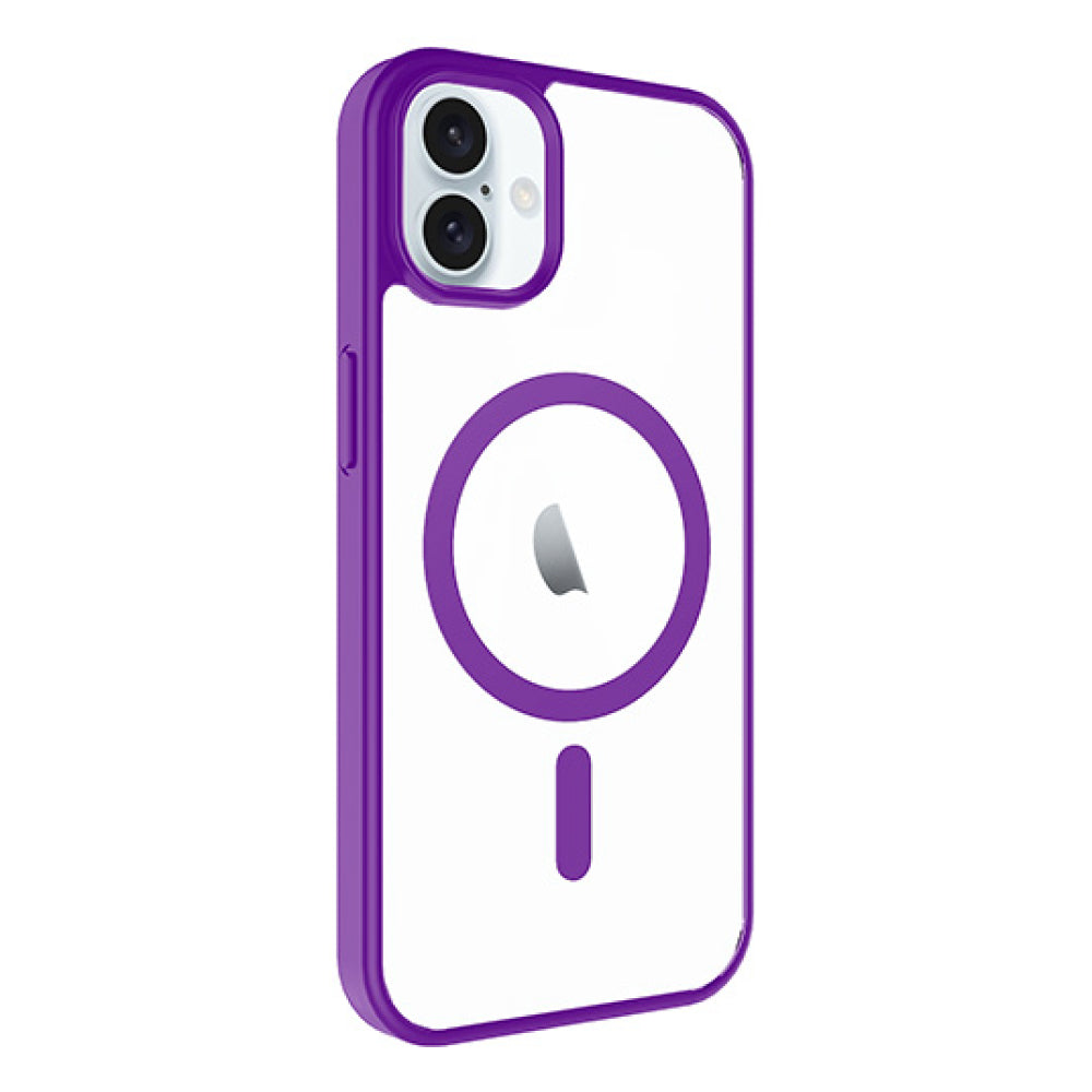 AMPD2 Magsafe Bumper Case for Apple iPhone 16 - Purple