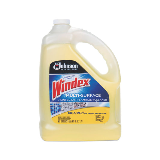 Windex Multi-Surface Disinfectant 128 oz Sanitizer Cleaner