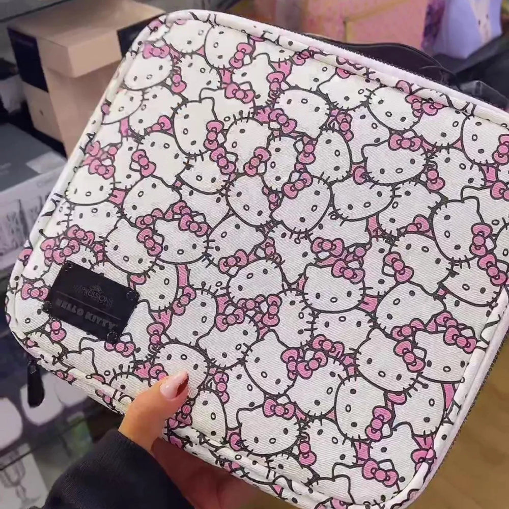 Impressions Vanity Hello Kitty Cosmetic Bag - White/Pink