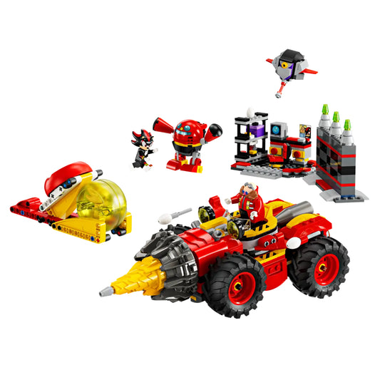 LEGO Super Sonic vs Egg Drillster Buildable Toy Set (590-Pieces)