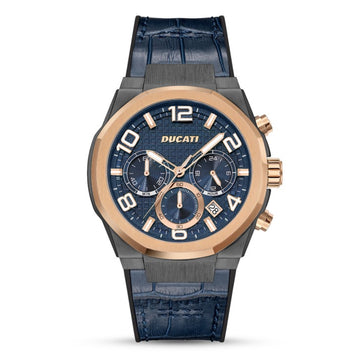 Ducati Men's 43.5mm Strap Watch - Blue