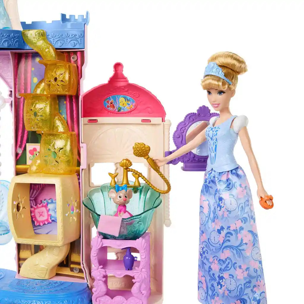 Disney Princess Palace of Animals Playset with Doll