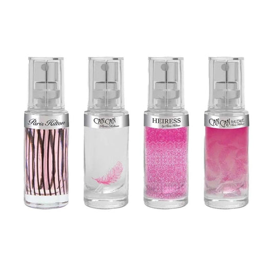 Estuche de regalo de 4 perfumes para mujer de Paris Hilton