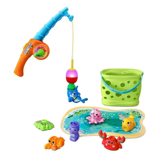 VTech Jiggle & Giggle Fishing Set with 7 Sea Creatures - Curacao
