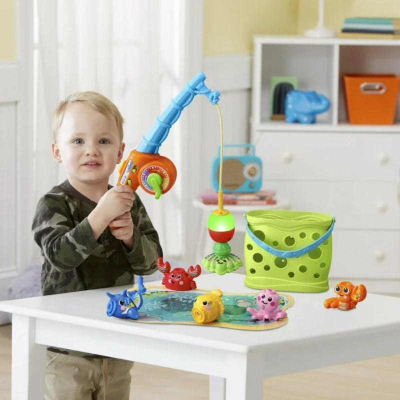 VTech Jiggle & Giggle Fishing Set with 7 Sea Creatures - Curacao