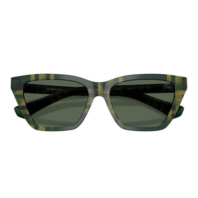 Burberry BE4468 Women's Cat-Eye Solid Color Sunglasses