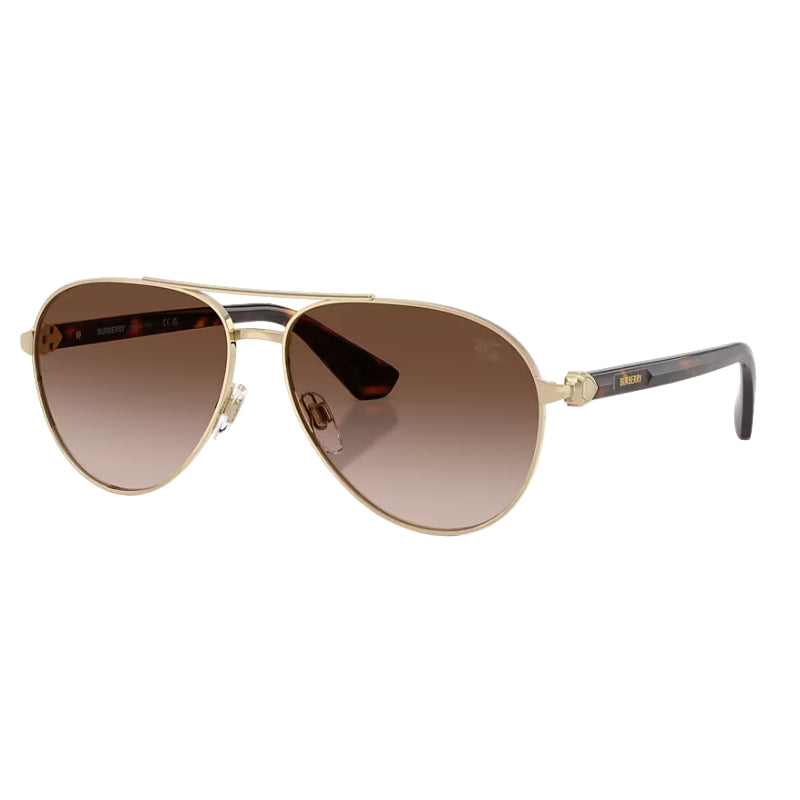 Burberry BE3167 Men's Pilot Gradient Sunglasses