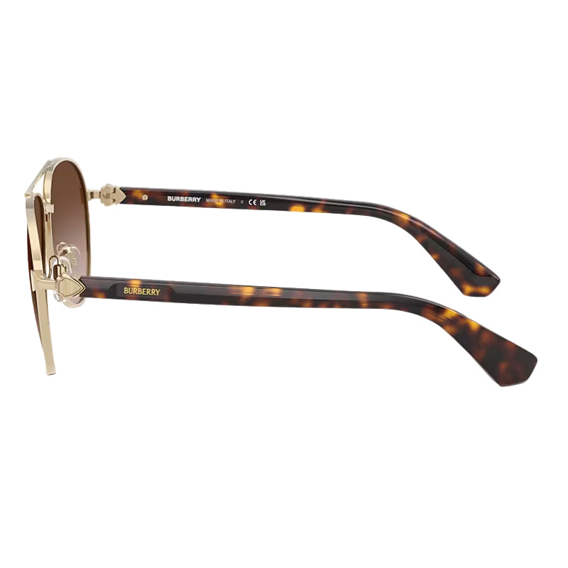 Burberry BE3167 Men's Pilot Gradient Sunglasses