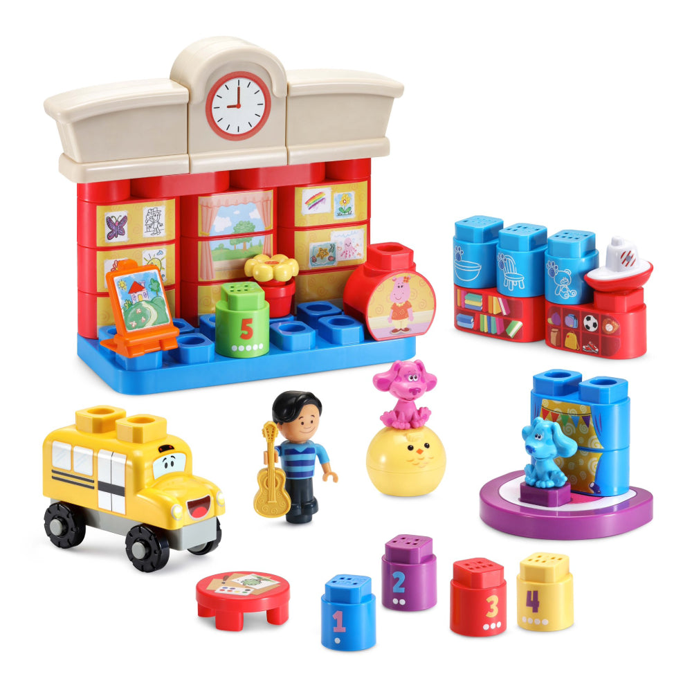 LeapFrog Leap Builders Blue's Clues &amp; You! Juego de mesa 123 (42 piezas) - Multicolor