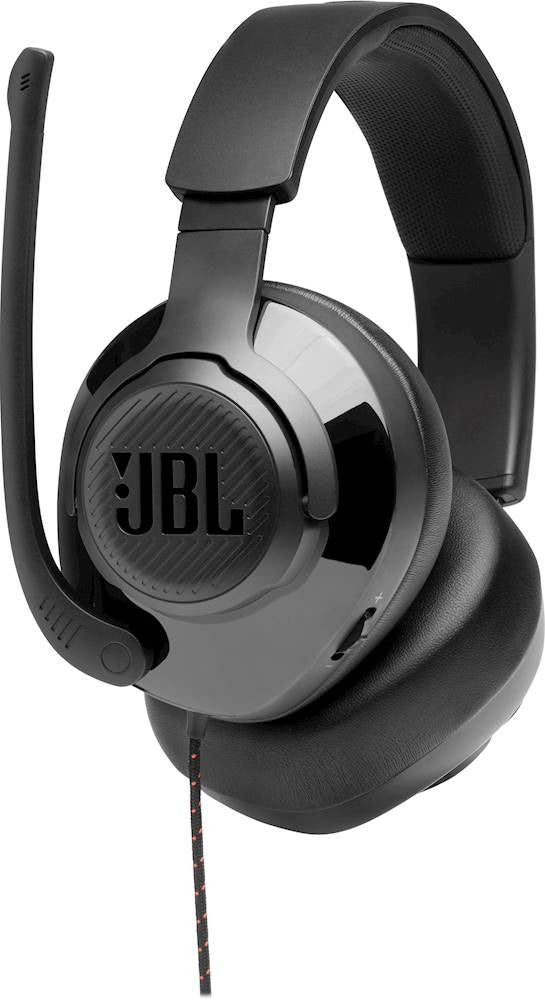 JBL Quantum 300 Wired Stereo Gaming Headset - Black