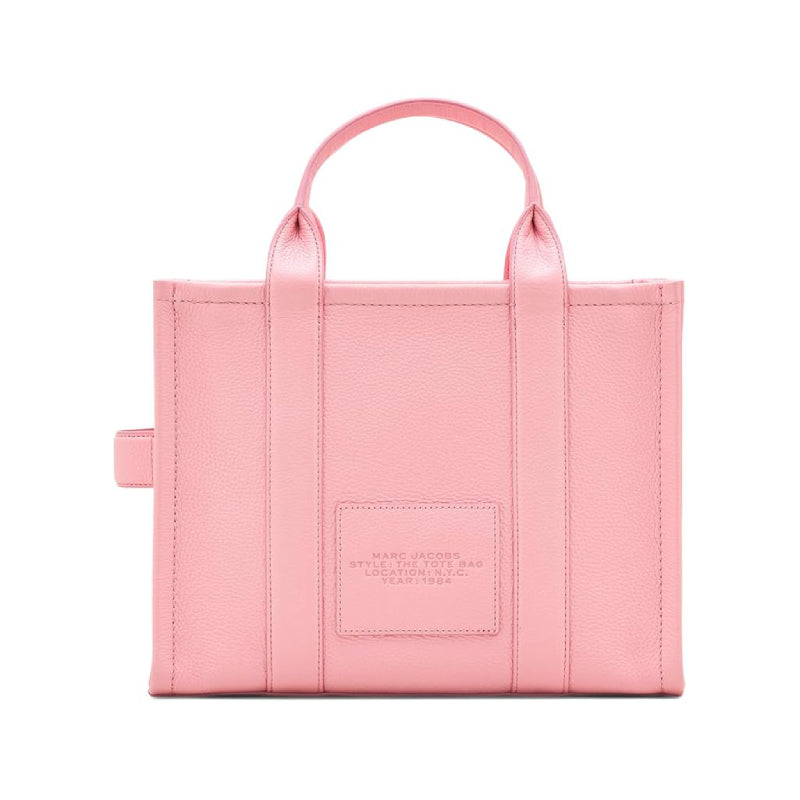 Marc Jacobs The Leather Medium Tote Bag - Ribbon Pink