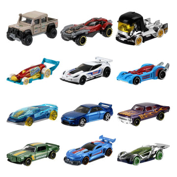 Hot Wheels 1:64 Scale Basic Vehicle Toy - Assorted