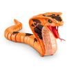 Robo Alive King Cobra Moving Snake Toy - Orange