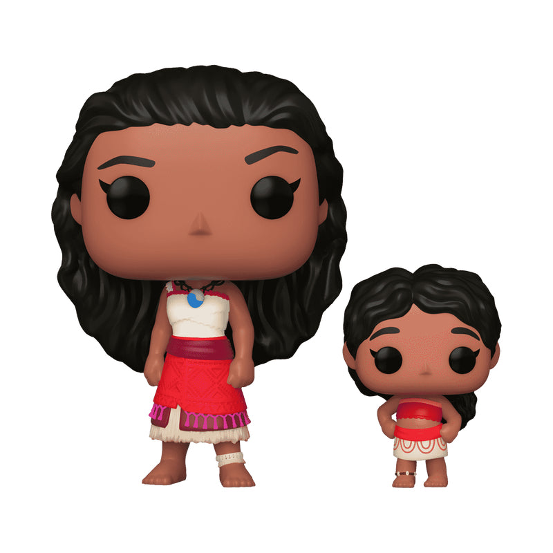 Funko Pop! Disney Buddy Moana and Little Sis Simea Figures