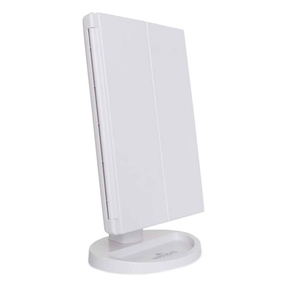 Impressions Vanity Trifold Makeup Mirror with LED Light